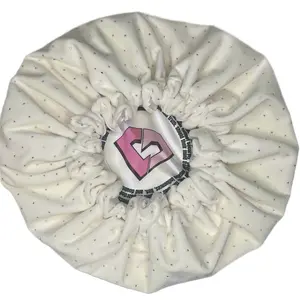 Coco Diamond Beauty Custom Satin Hair Bonnet for Women, Men and Kids Sleep-Signature️ Diamond Velour Bonnet