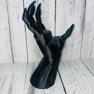 Demon Hand Bookstand - Elegant Black Design for Book Lovers Customizable Colors Stylish Home Decor