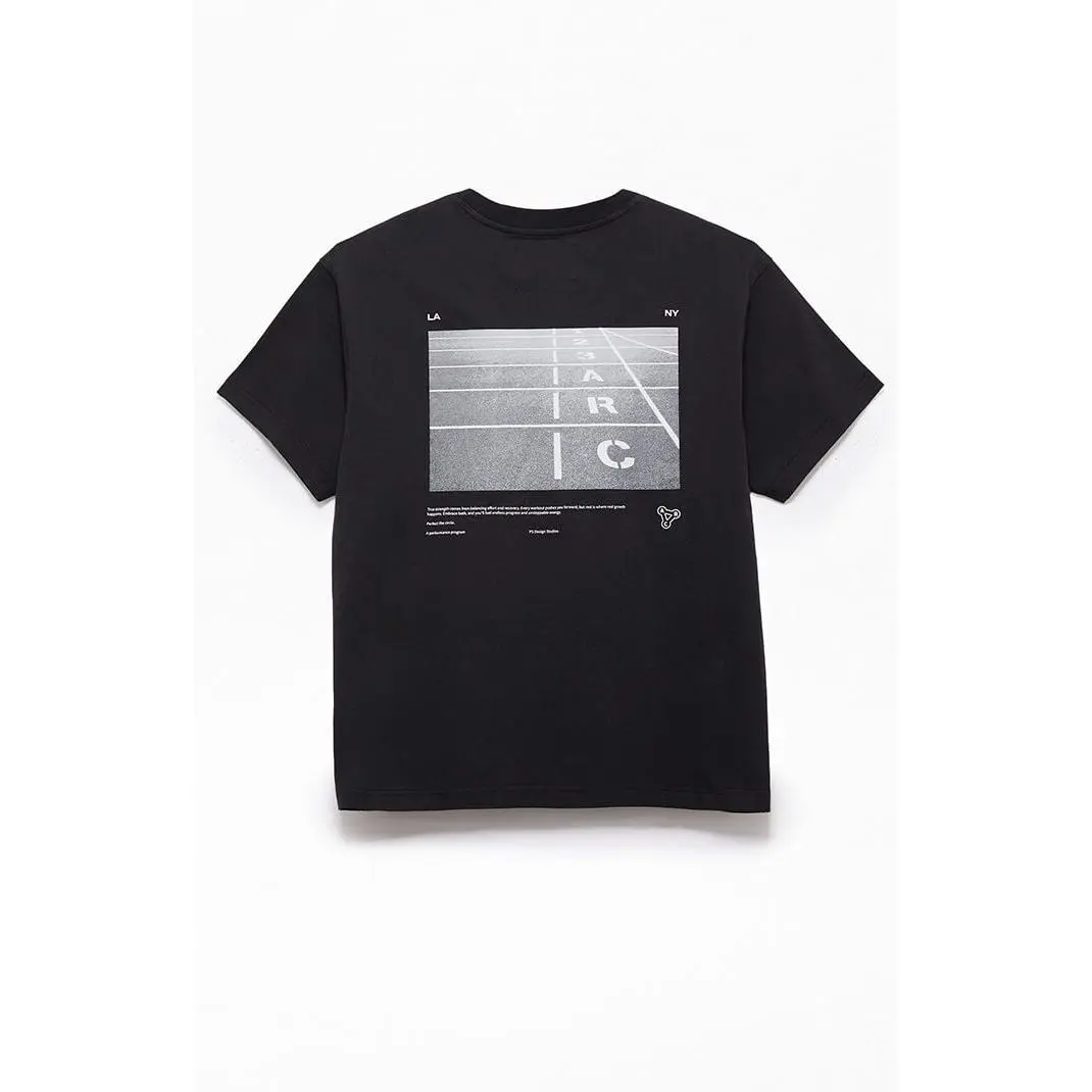A.R.C. Men's Black Track T-Shirt A.R.C. Men's Black Track T-Shirt