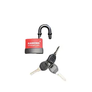 KAIHONG Top Security Lock Stainless Steel Padlock with 3 Keys for Enhanced Protection