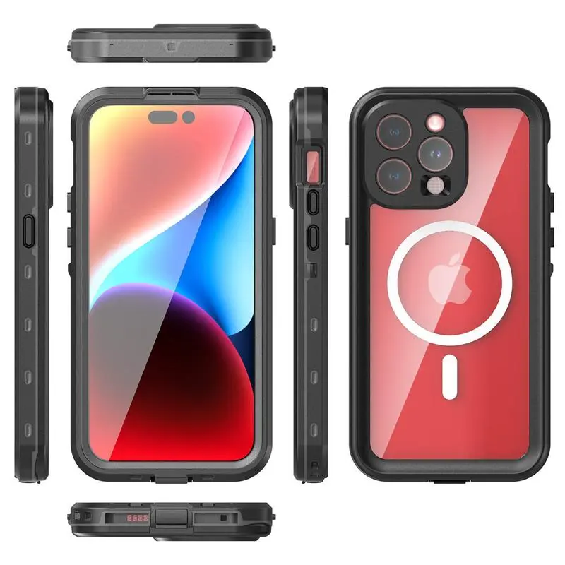 For iPhone 15 15 Plus 15 Pro  15 Pro Max  Waterproof Case Cover Snow proof Cover