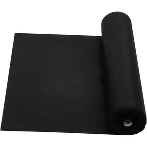 Garvee Heavy Duty Landscape Fabric Weed Barrier – 4ft x 100ft , 1.8oz Premium Non-Woven Ground Cover, Effective Weed & Erosion Control, Durable and Eco-Friendly Underlayment for Garden, Lawn, Driveway