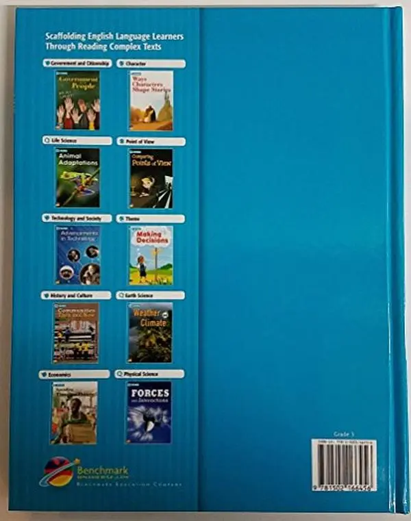 USED-Benchmark Advance - Texts for English Language Development - Grade 3 by Laurie Berger (Unknown)