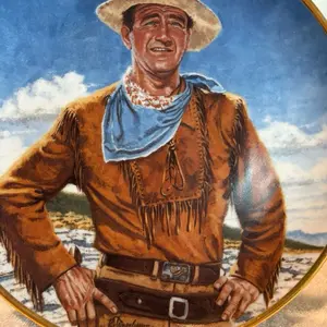 John Wayne, The Duke, Collectors Plate