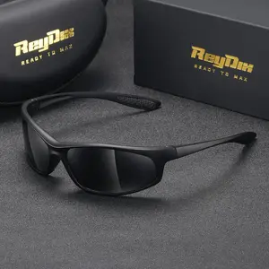 ReyDix unisex same polarized outdoor sports windshield night vision sunglasses UV400