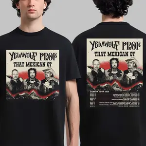 Yelawolf With Prof And That Mexican OT Canada Tour 2026 Schedule Unisex T-Shirt HG2523