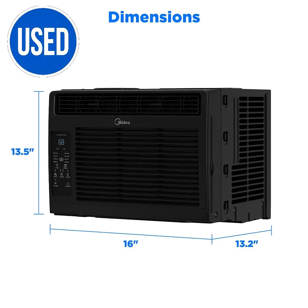 Midea Small Window Air Conditioner 5,000 BTU | Like-New Condition | Energy Efficient AC for Rooms up to 150 Sq Ft Midea Small Window Air Conditioner 5,000 BTU | Like-New Condition | Energy Efficient AC for Rooms up to 150 Sq Ft