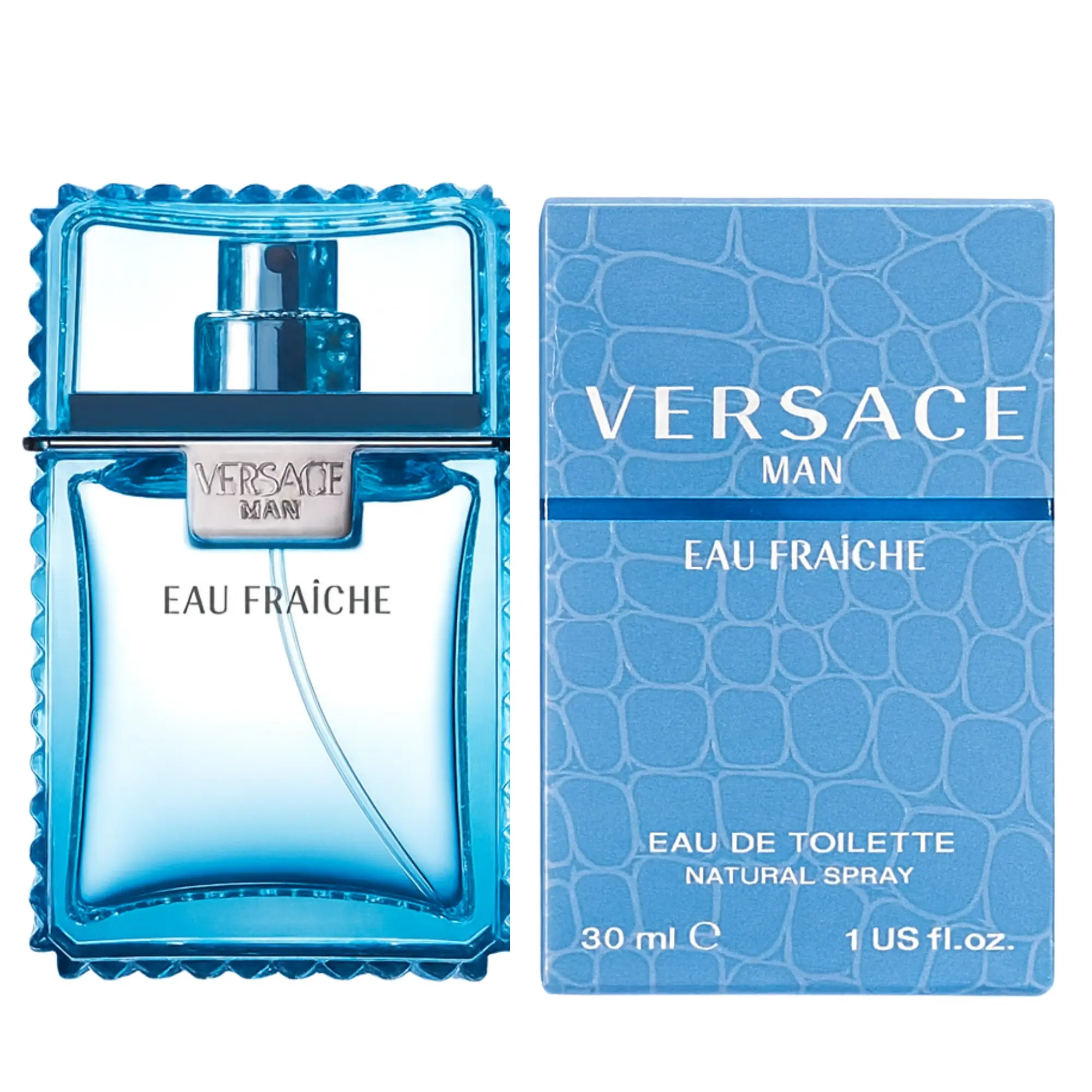 Versace Man Eau Fraiche Eau De Toilette Spray for Men