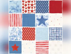 Americana | Patchwork - Multi by Beth Grove for Clothworks | Y4773-55