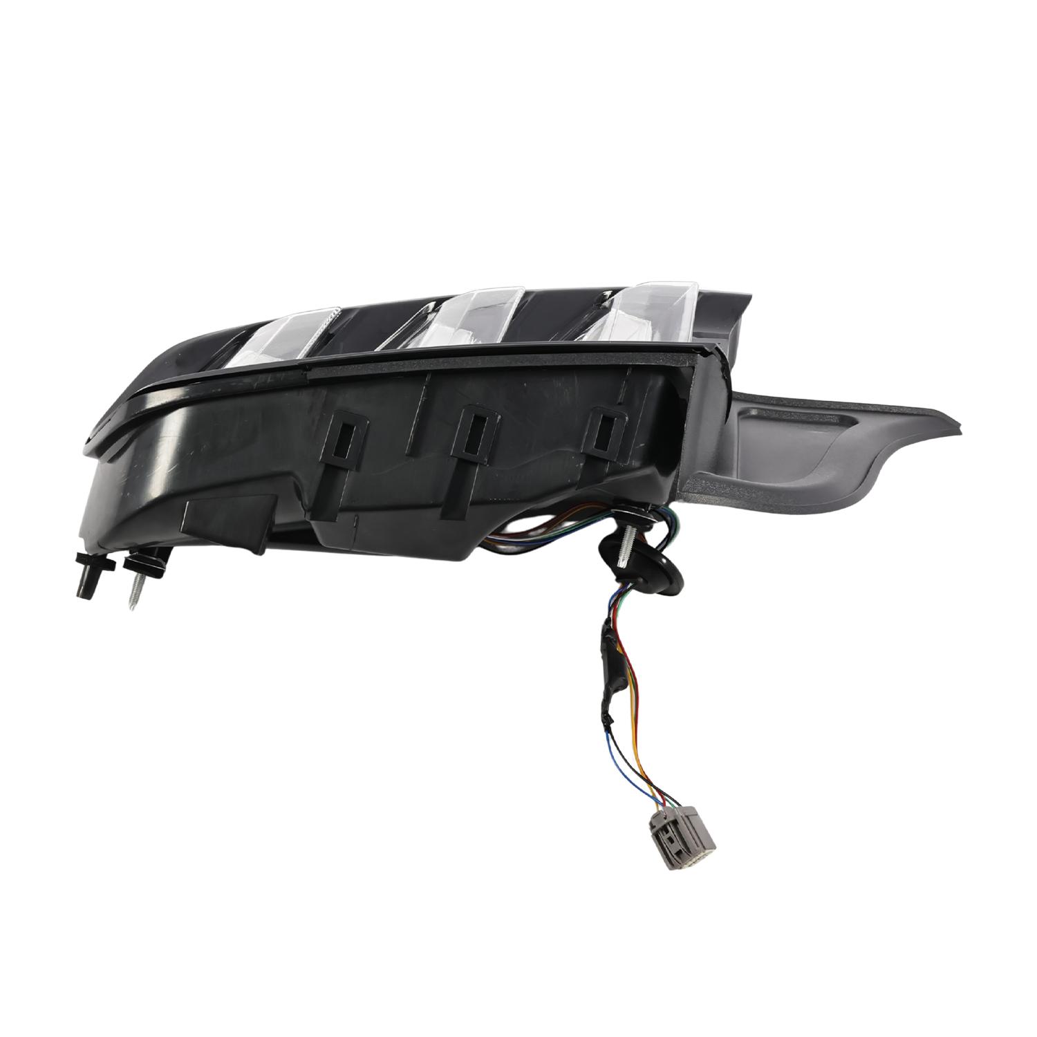 Nakkaa Screw-On LED Tail Lights - Brake & Signal Functions, Sequential Signals - Left & Right Fit for 2015-2023 Ford Mustang