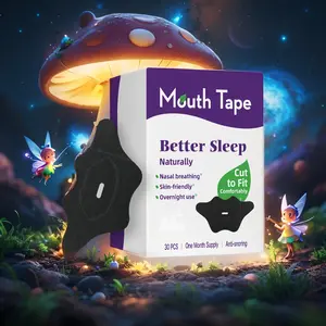 Mouth Tape for Better Sleep with Soft Lip Protection and Airflow Slot, 30 PCS