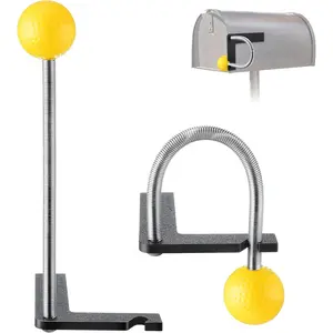 1 Pack Yellow Mailbox Notification Device Mail Arrival Indicator Mailbox Alert Alarm for Delivered Mail