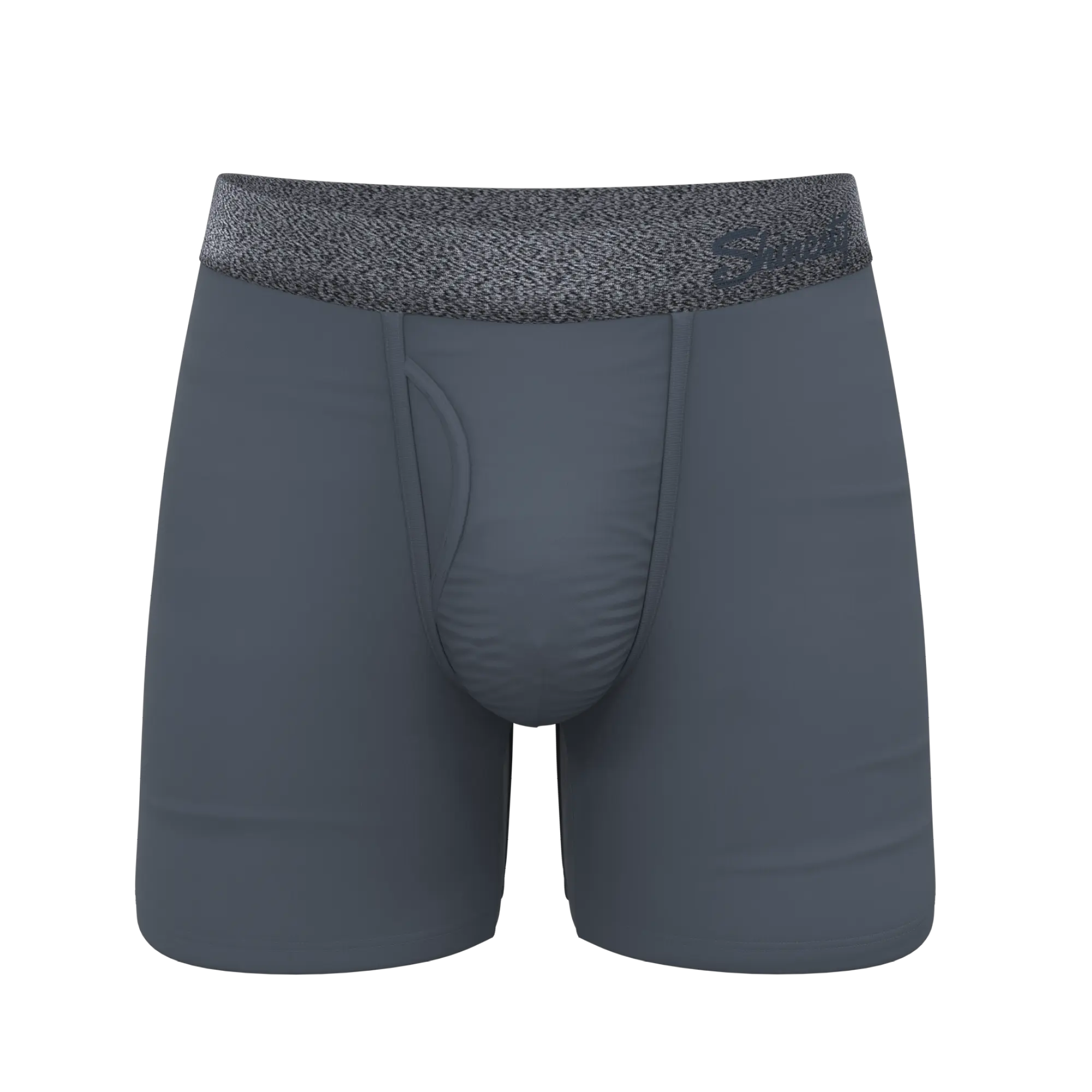 The Graphite | Shinesty Tonal Grey Ball Hammock® Pouch Underwear With Fly