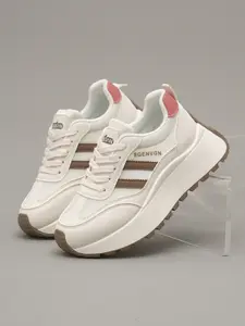 Women's Casual Sports Shoes, Skateboarding Sneakers, Road Running Shoes, Platform Running Shoes, Athletic Running Shoes, Athletic Running Trainers, Thick Sole Height Increase, Breathable Mesh, All Seasons