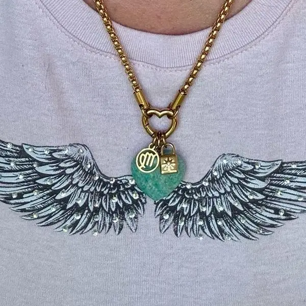 Zodiac Crystal & Charm Necklace Bundle - Customizable Waterproof Zodiac Crystal and Charm Bundle - Unique Celestial Jewelry