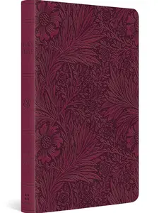ESV Large Print Value Thinline Bible (TruTone, Raspberry, Floral Design): Holy Bible, English Standard Version Imitation Leather