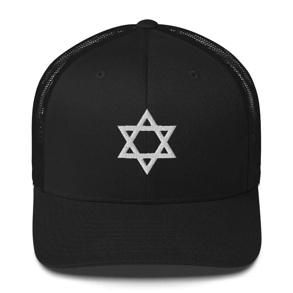 Star of David Trucker Hat | Hebrew Jewish Pride