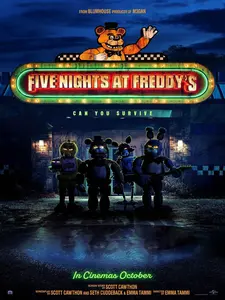 Five Nights at Freddy's - paper poster