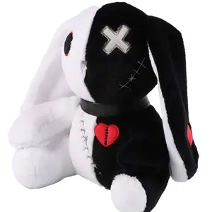Cute Summer 25cm/9.84in Bunny Plush, Rabbit Stuffed Animal Plushies Toys for Kids, Kreeptures Plushies Toy Great for Party & Festival Gifts, Soft Huggable Animal Plushie Dolls, Surprise Gift Stuffers