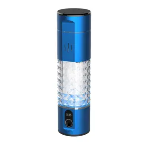 New EHM-H16 Hydrogen Rich Water Bottle Water Electrolysis Ionizer 290ml 5000ppb ultra high concentration Cup Drinkware Aluminium Tumbler Mug Bottled Portable