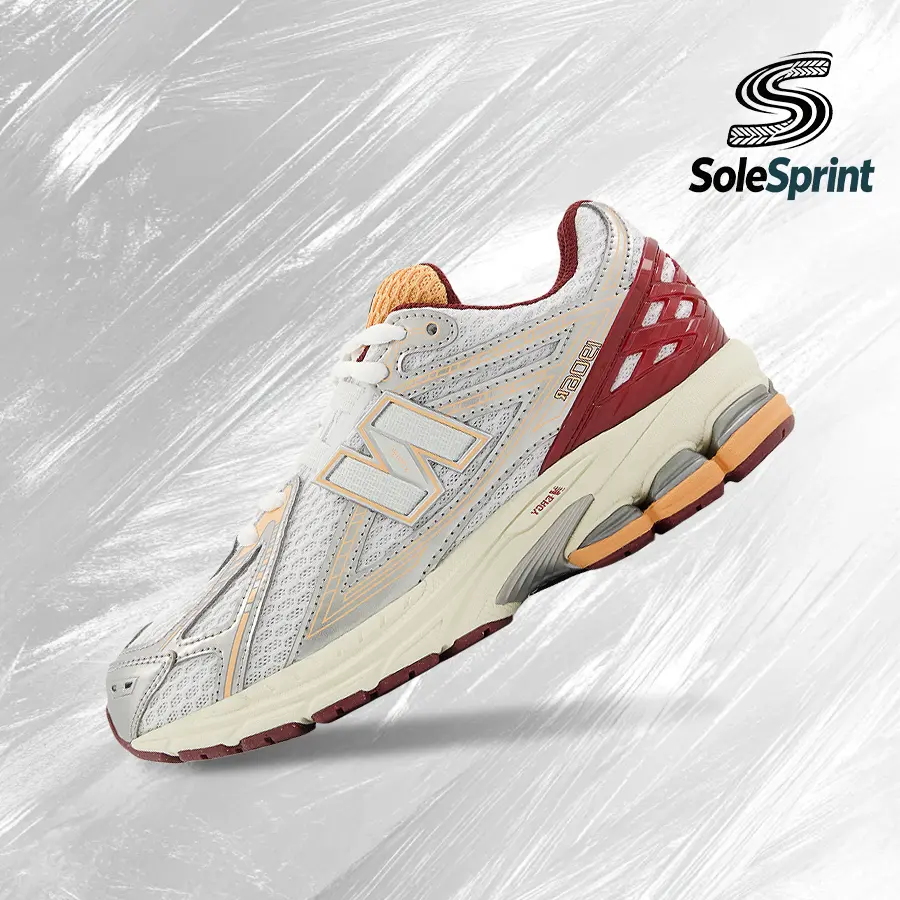 NEW BALANCE 1906R (GS) Athletic Running Trainers - Lightweight, Cushioned Casual Footwear in Silver Metallic, Monarch, Burgundy