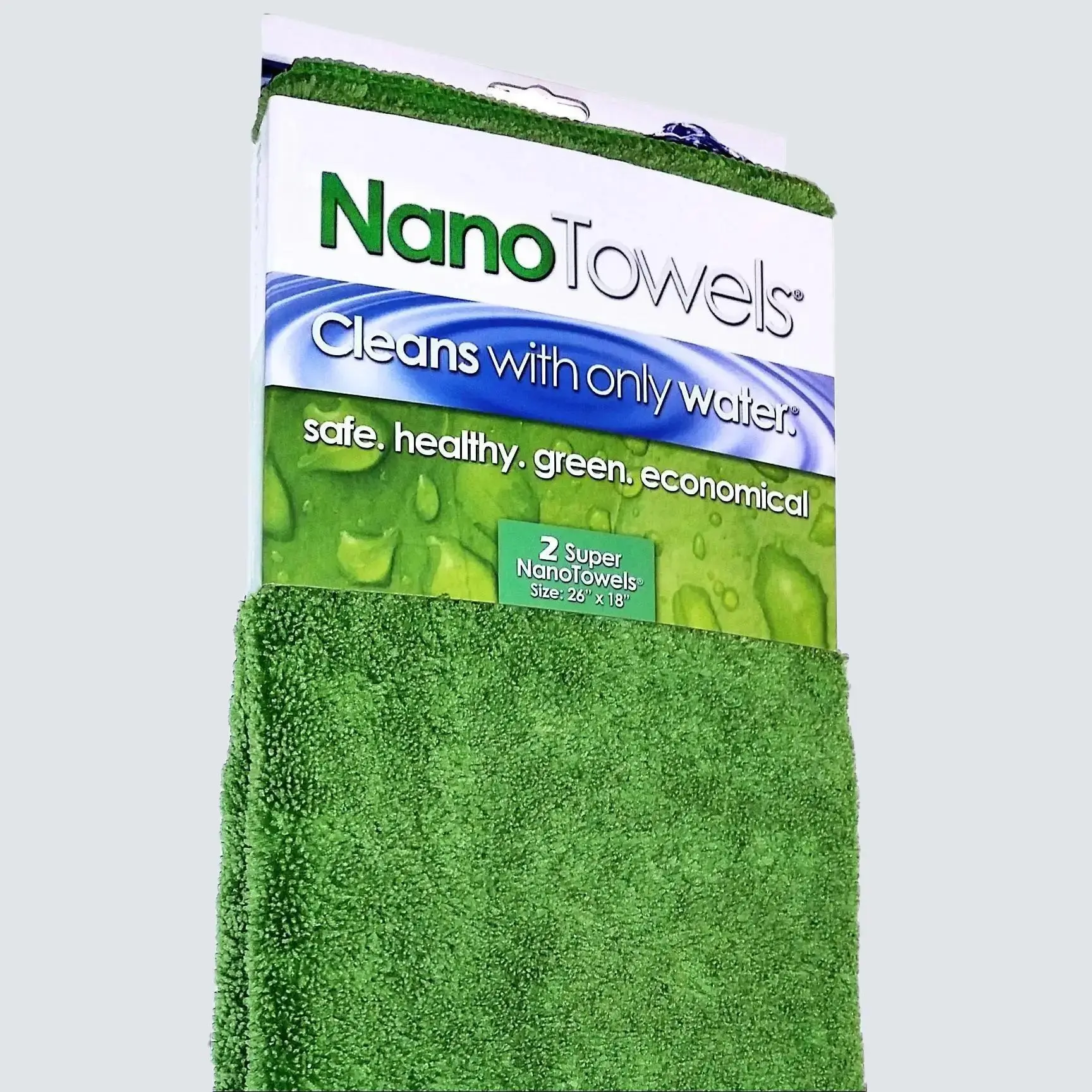 Life Miracle Nano Towels Supersized 26x18 Replace Paper Towels Toxic Chemical Towels All Purpose Cleaning Glass Steel Microfiber Wipe Cloth Absorbent