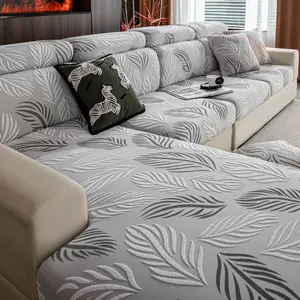 Stretchable Sofa Cover, Anti-Scratch, Non-Slip Elastic, Four Seasons Use, Fits Single, Twin, Triple, Quad Seater, L-Shaped Couch, Elastic Sofa Slipcover