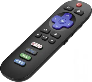 RC280 Replacement Remote Control for TCL Roku TVs 55UP120 32S4610R 50FS3750 32FS3700 with Netflix Sling Hulu Vudu Keys No Programming Needed