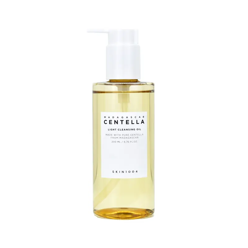 SKIN1004 Centella Light Cleansing Oil (200ml) Cleanser Gentle Lightweight Makeup Remover Calming Milky