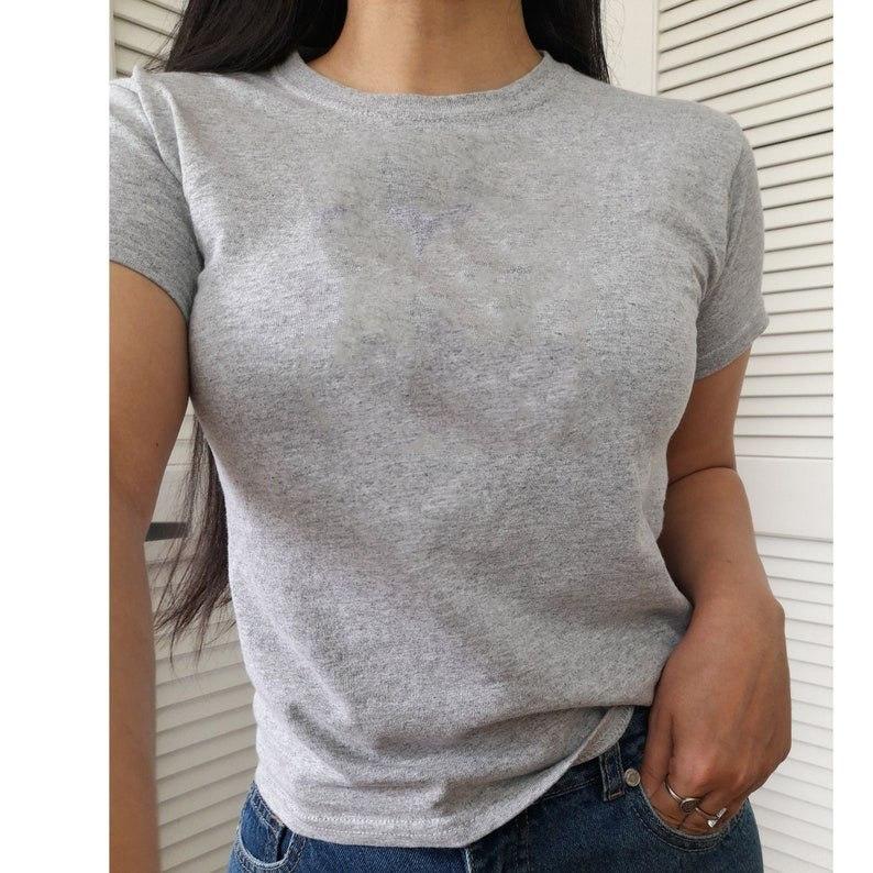 [ Sale Up To 30%] Martini Valentine's Day Baby Tee Y2K Baby Tee Coquette Valentines Martini Baby Tee  Graphic Baby Tee Valentines Day Baby Tee  Valentines Gifts