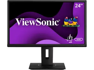 ViewSonic VG2440 24 Inch IPS 1080p Ergonomic Monitor with Integrate vDisplyManager HDMI DisplayPort VGA USB Inputs for Home and Office