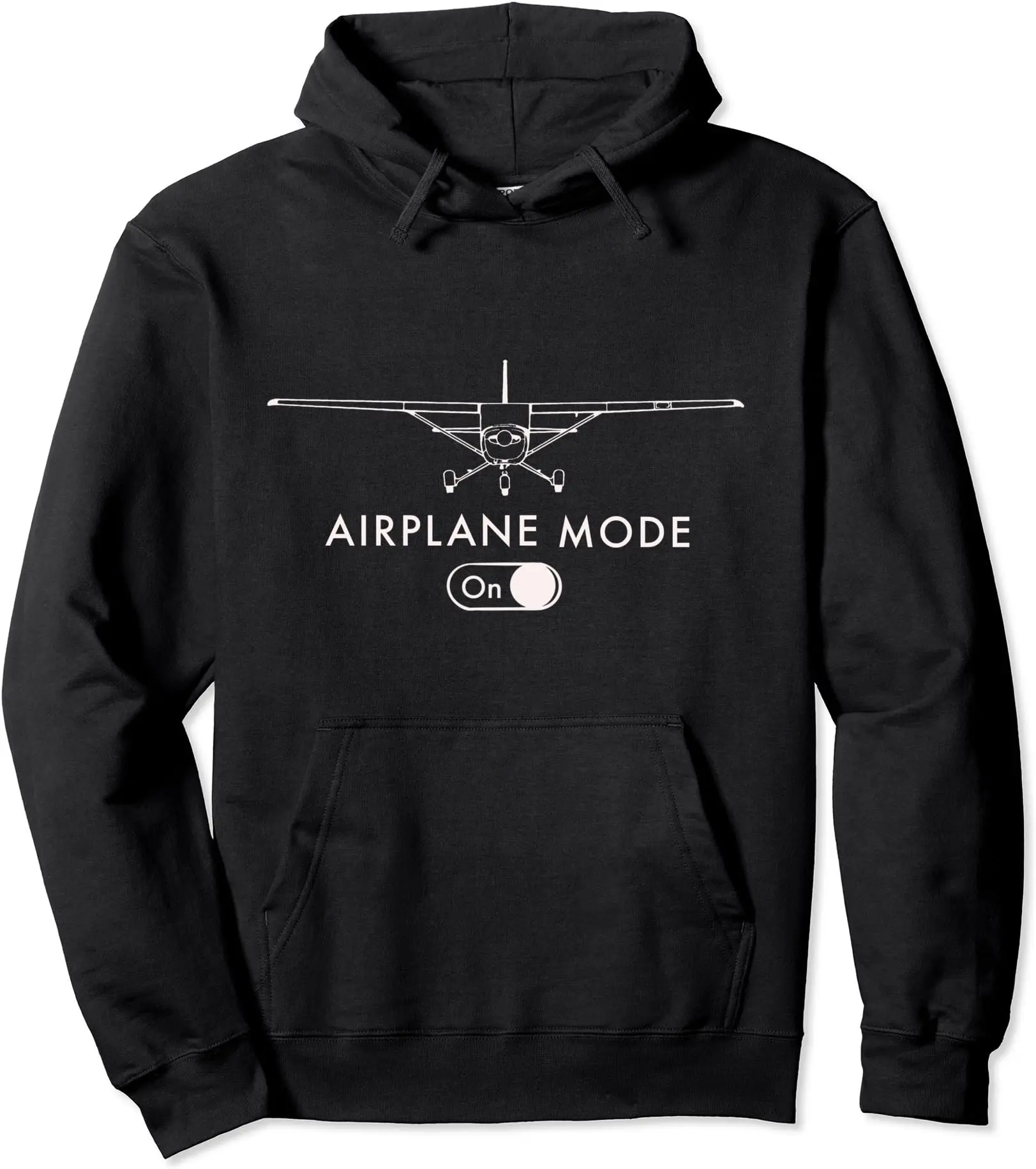Flying Gift Airplane Mode Hoodie | Unisex Hooded Sweatshirt, Size S-3XL