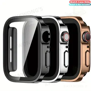 KAYKWONG'S Iwatch Screen Protector Case for Series 10/9/8/7/6/5/4 Ultra, Durable Design, Perfect for 40/41/42/44/45/46/49mm Models, Protects Front Screen, 5 Colors Provided