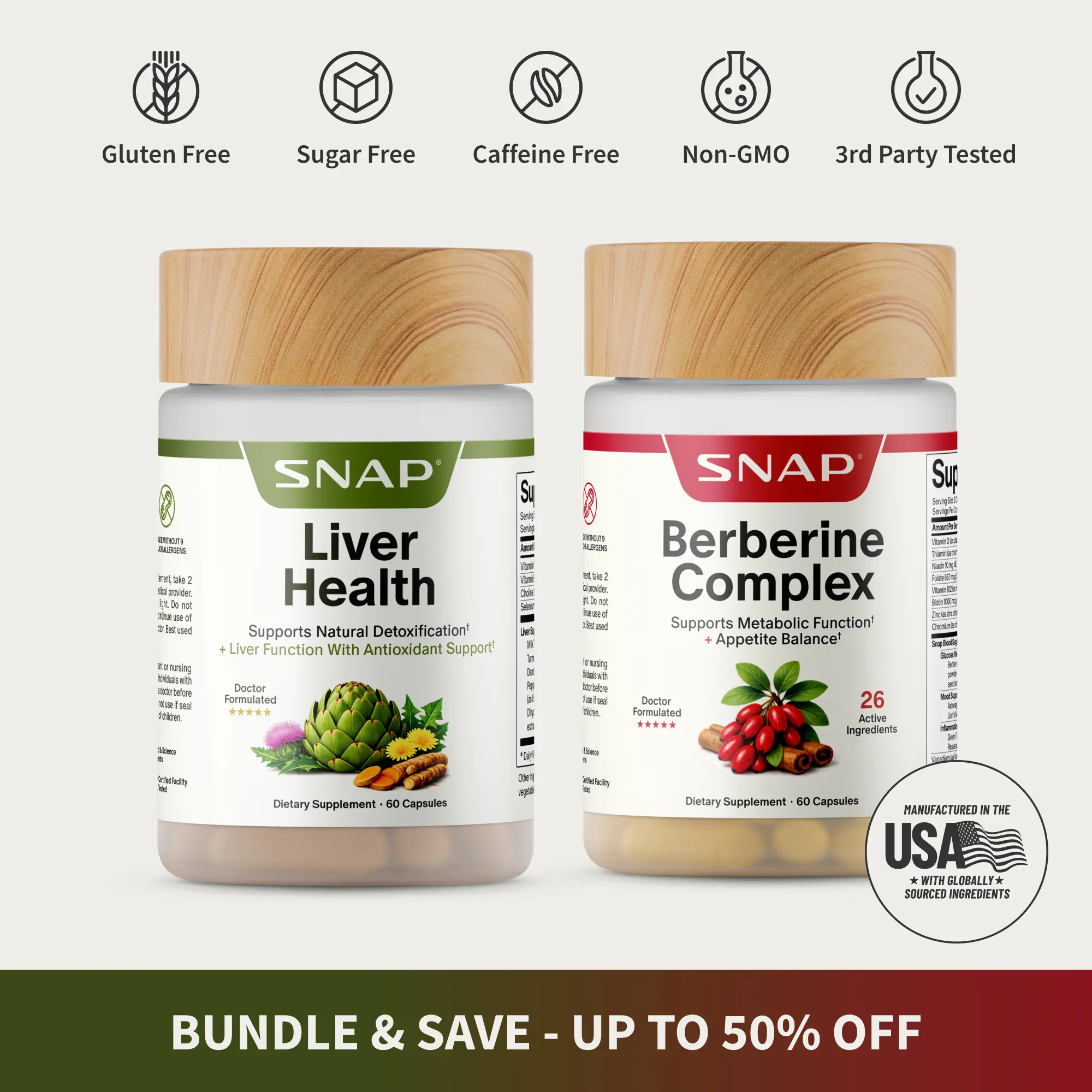 Liver Health + Berberine Complex Bundle