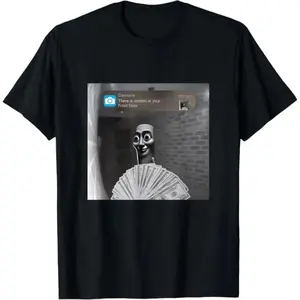 Motion At Your Front Door Shirt| Viral Ring Camera Meme Graphic Tee Unisex