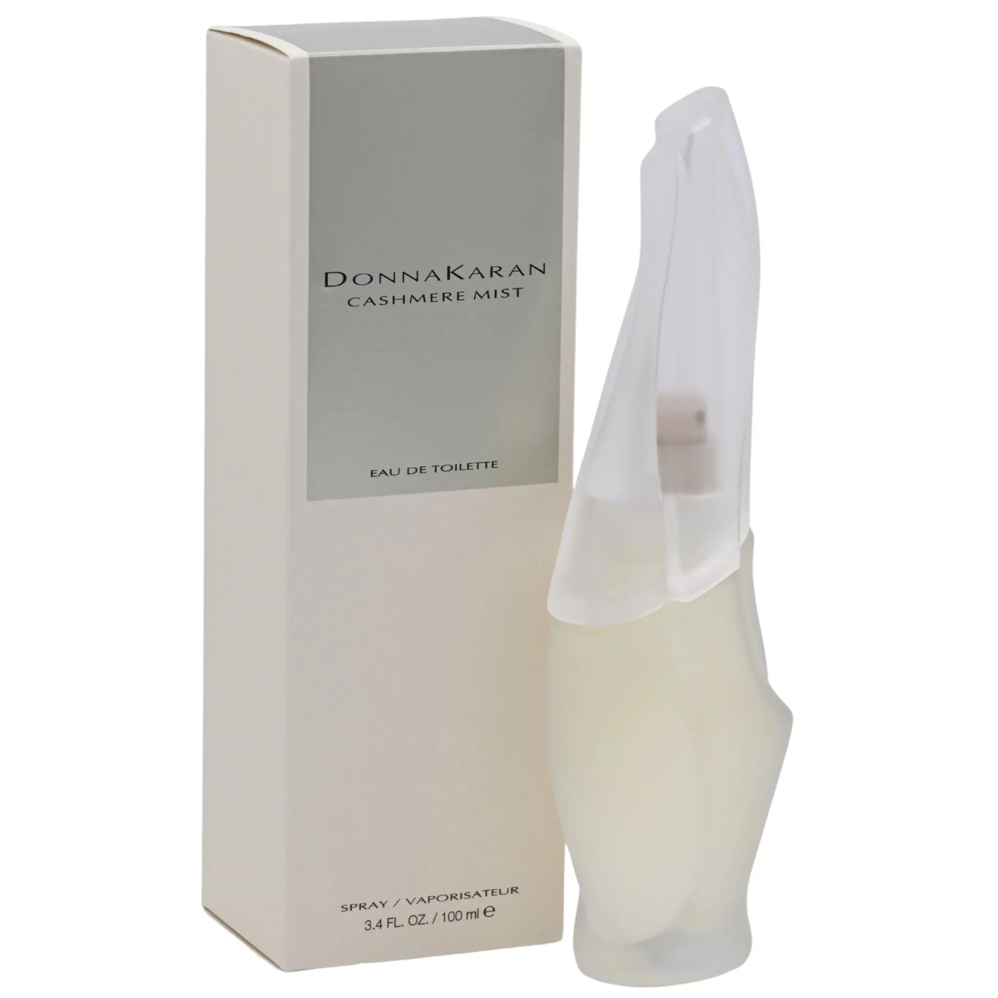 DKNY Cashmere Mist Eau de Toilette for Women, Luxurious Signature Scent with Jasmine, Sandalwood & Amber Notes, 3.4 fl oz, Women's Fragrance, Everyday Wear, Clean Girl Perfume, Effortlessly Elegant, Fresh, Soft, Intimate Character, Fragrances, Musk, Citru