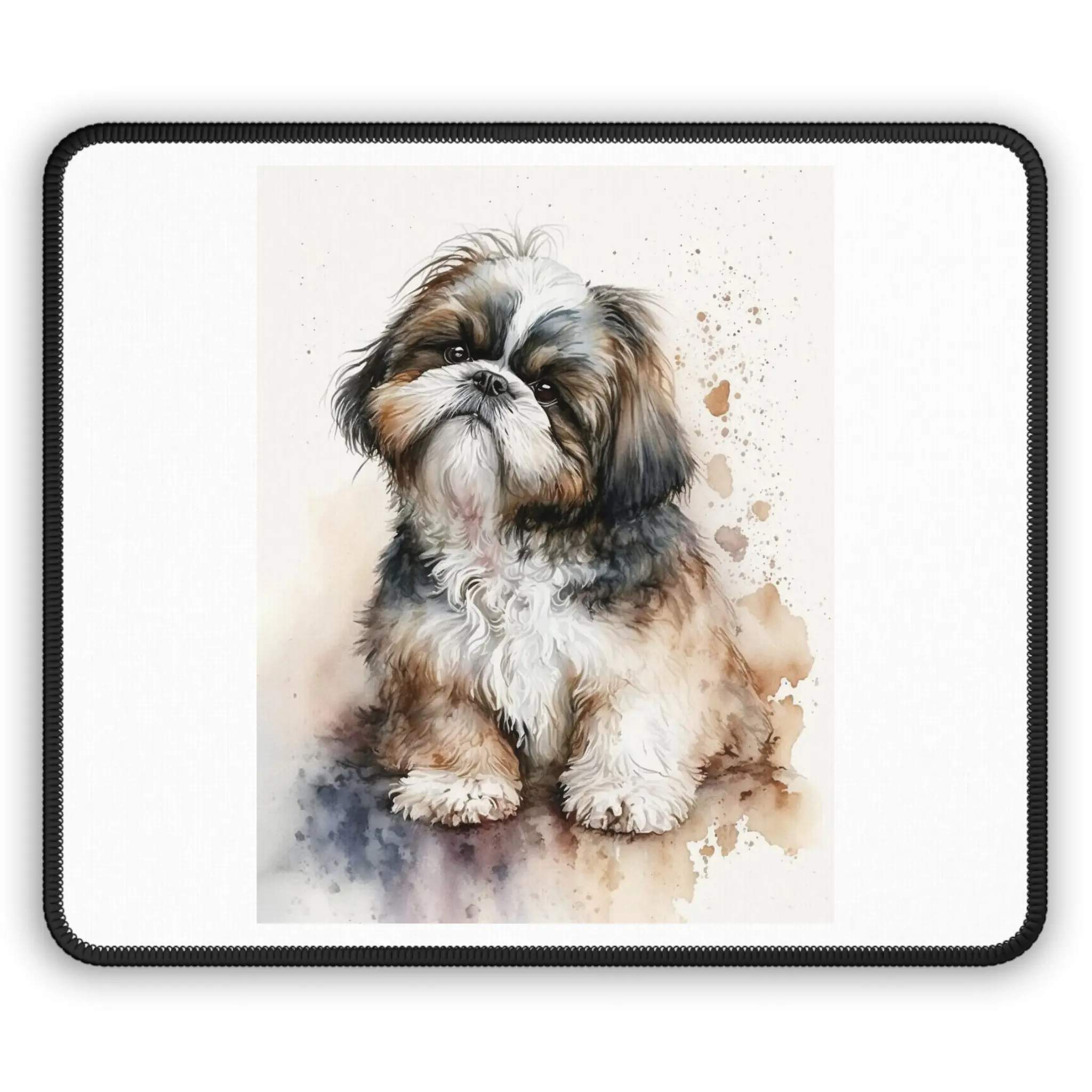 Shih Tzu Dog-Themed Gaming Mouse Pad, Pet Lover Gift, Office Accessory, Home Decor, Cute Shih Tzu Design