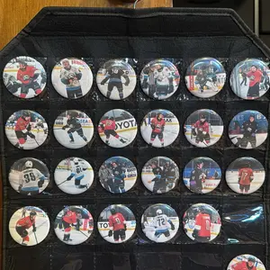 Winterhawks Player Button Pins