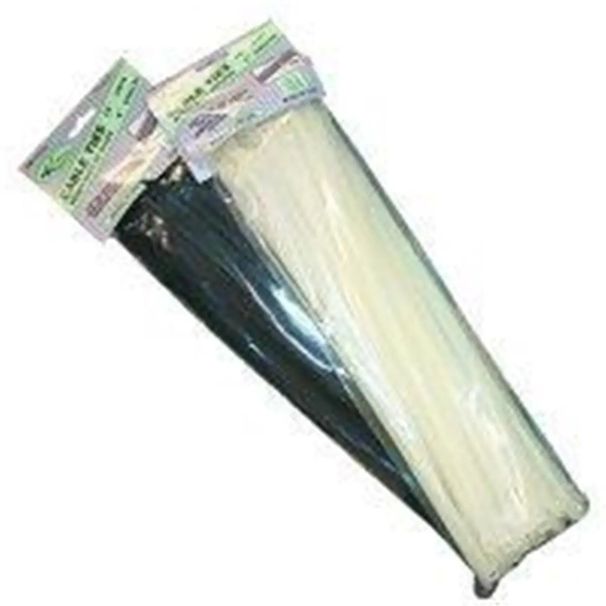 K Tool International  11 Inch Black Wire Tie 100 Pack 50 lb Tensile