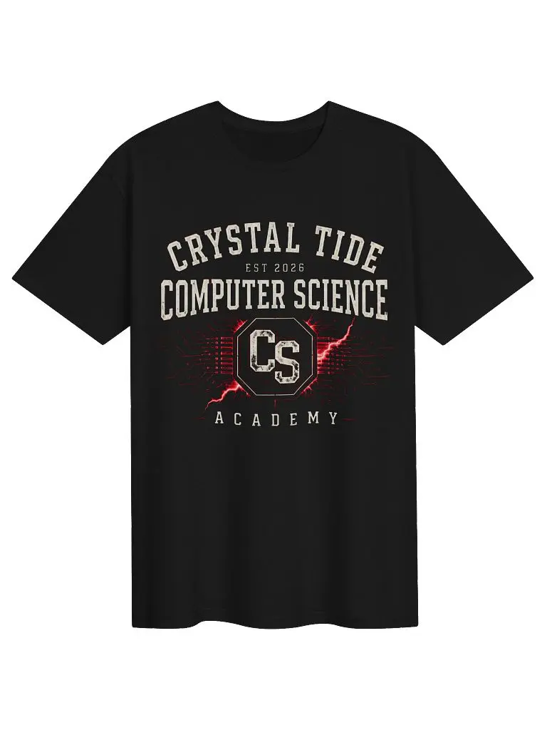 Crystal Tide Academy™ | Official Computer Science Tee