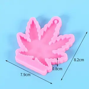Weed Leaf Astray Maple Mold for Resin