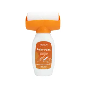 Portable Paint Roller Set, White Paint on Walls, Easy To Clean, Small Roller Brush Repair Kit, Remove Stains, Scratches, Water-based Paint