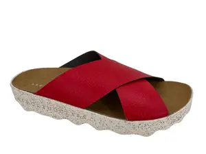 Asportuguesas Cross Slide Sandal Red - RED