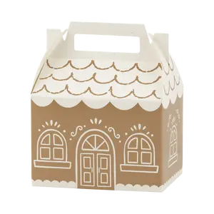 Gingerbread House Gable Treat Boxes