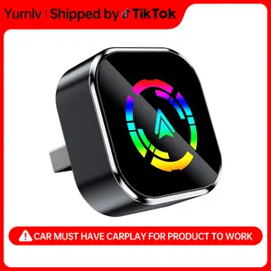 [Summervibes] 2026 New Wireless CarPlay Adapter — Compatible with iPhone/Android, Supports Hands-Free Calling