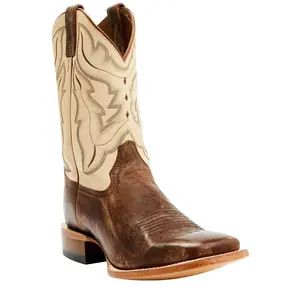 Cody James Men's Bone Western Boot Broad Square Toe - Bcjfa23l2