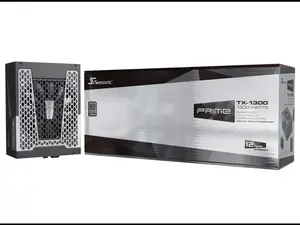 360 stand Seasonic USA 9B17-151-261 Prime ATX 3.0 TX-1300 Full Modular Power Supply - Max Power 1300W, Titanium Certification, PVC Cables, SSR-1300TR2 - for Gaming Systems