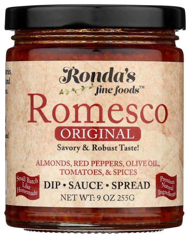 Original Romesco Dip/Sauce/Spread/Topping 9oz Jar