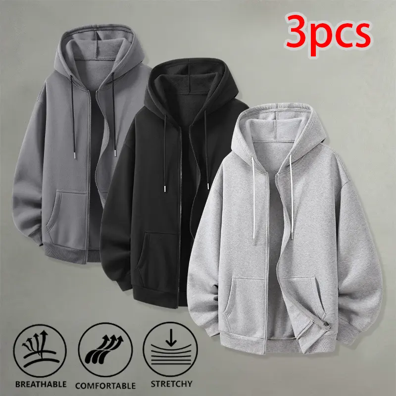 Light gray + black + dark gray