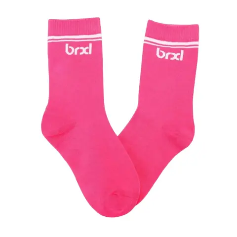BRXL 【Discount for live】Athletic Socks Logo Socks Seamless No Show Socks Stackable Sports Socks Ribbed Cuff Design Comfort Fit No Slip Grip for Casual Wear Running Yoga Gym Everyday Outfits